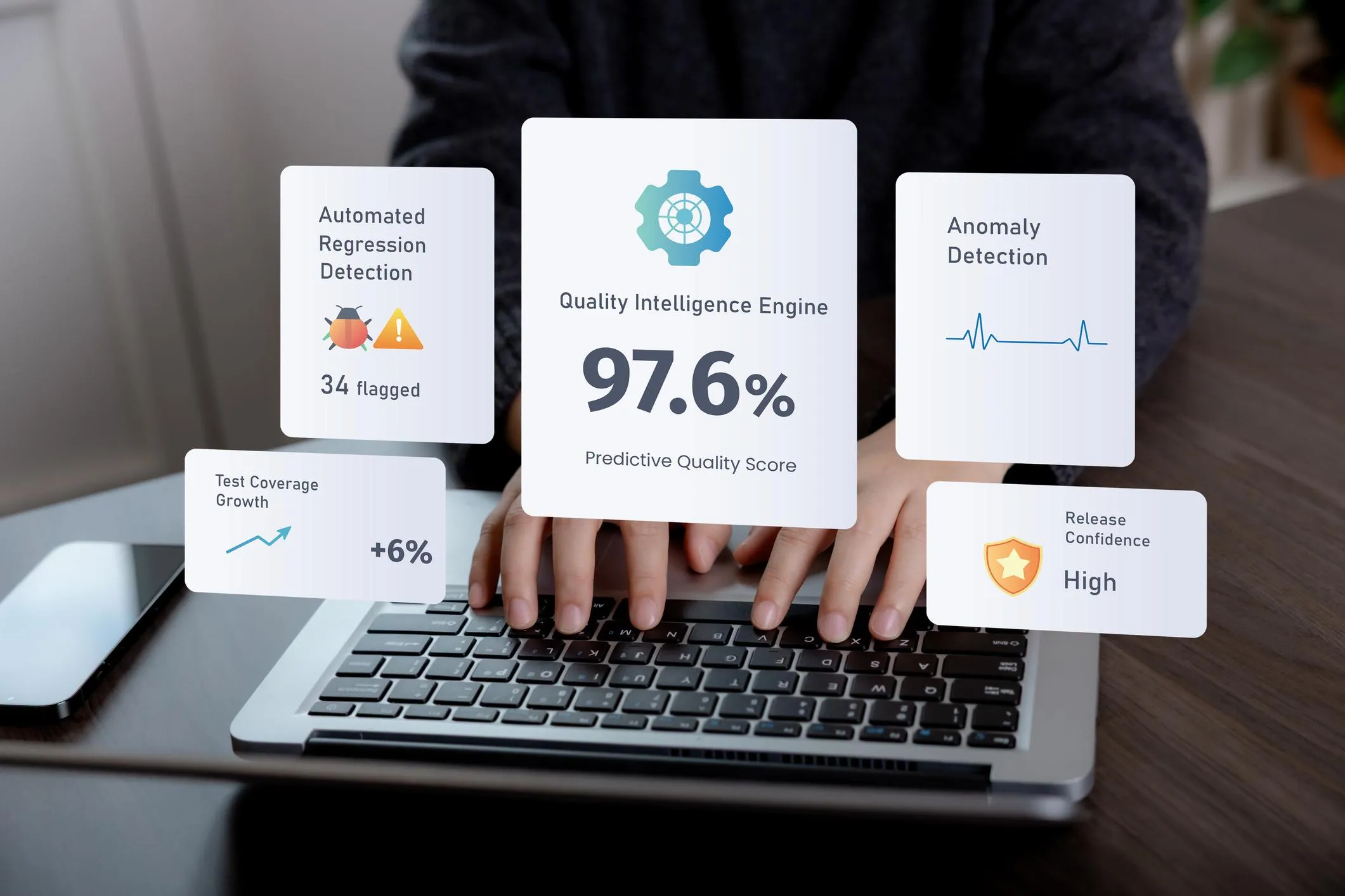 The eval suite is your unit test layer for behavior