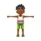Subway Surfers character Edison