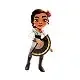 Subway Surfers character Rosa