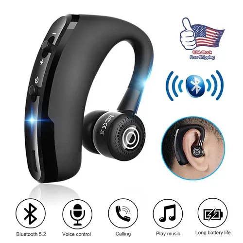 Bluetooth 5.2 Wireless Earbuds, Voice Control, Noise Cancelling