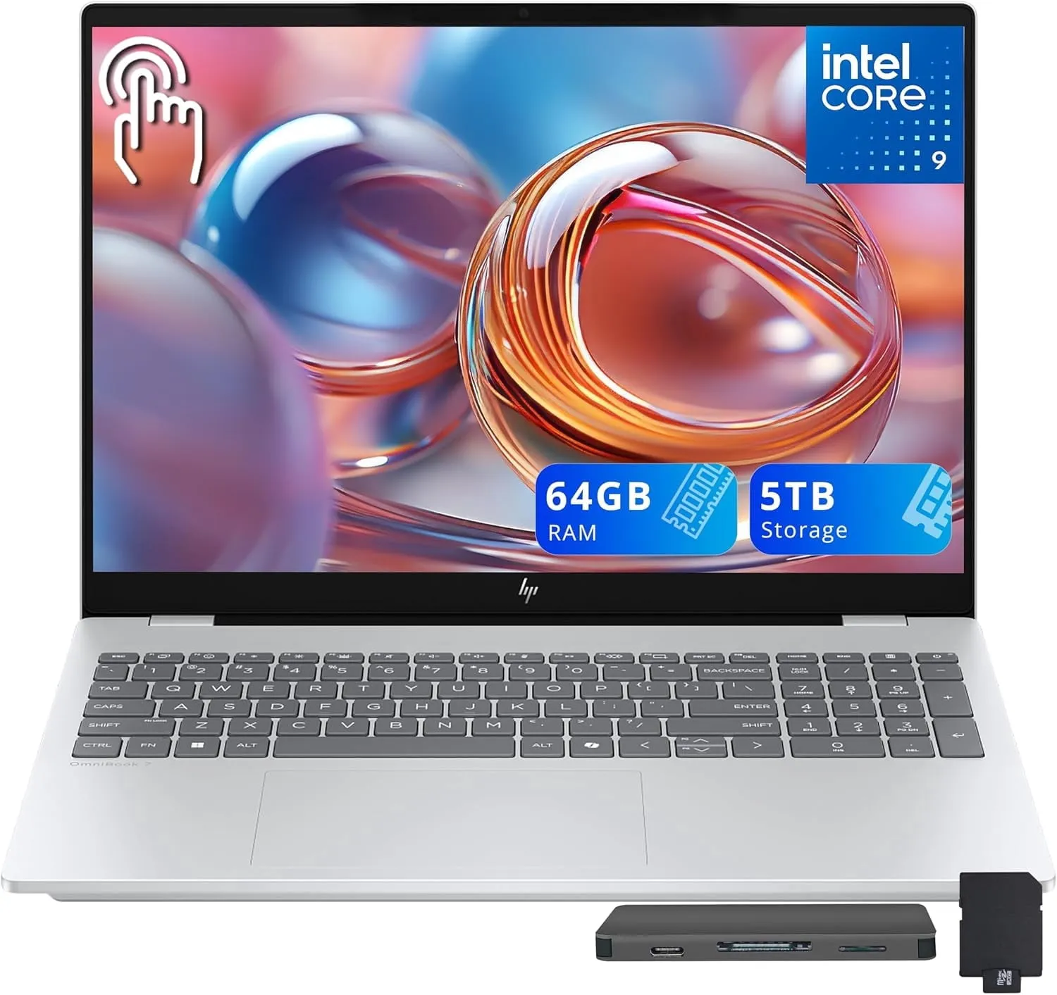 HP /i5/8GB/SSD 256/office2021/LTE/2K/美品 HP OmniBook 7 16