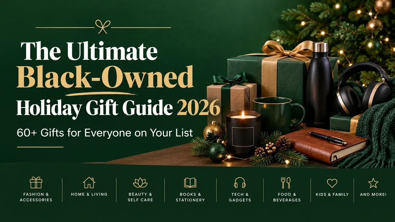The Ultimate Black Owned Holiday Gift Guide 2026: 60+ Gifts for Everyone on Your List