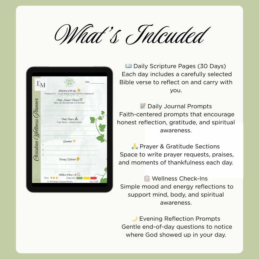 Christian Wellness Journal - Thumbnail 2