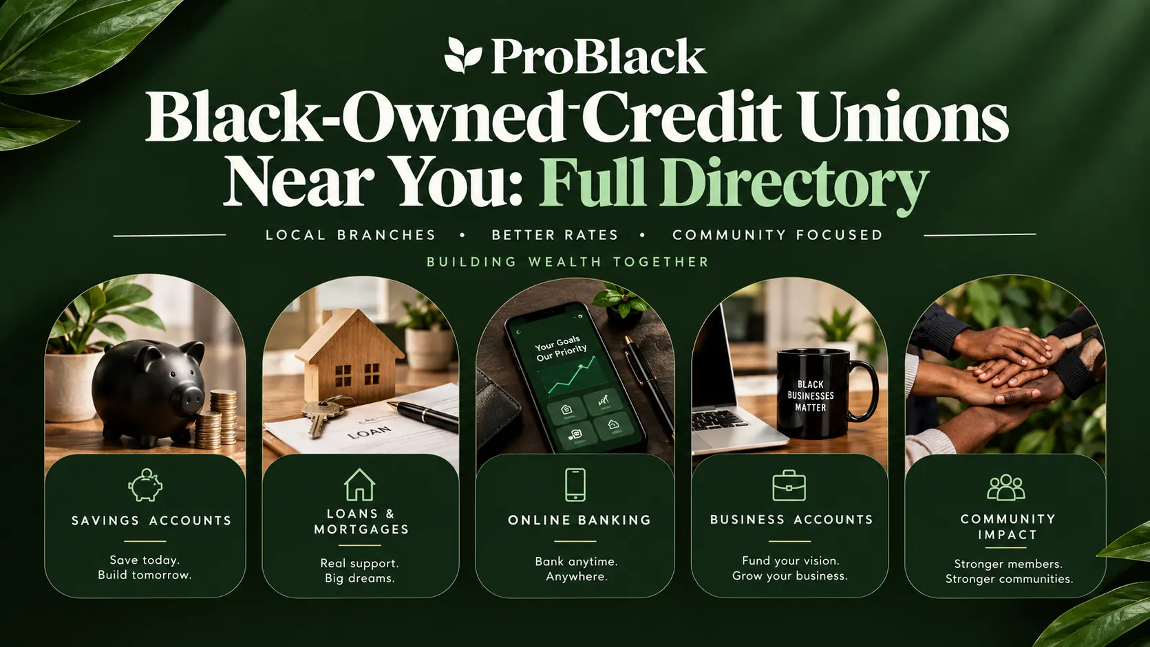 Black-Owned Credit Unions Near You: Full Directory