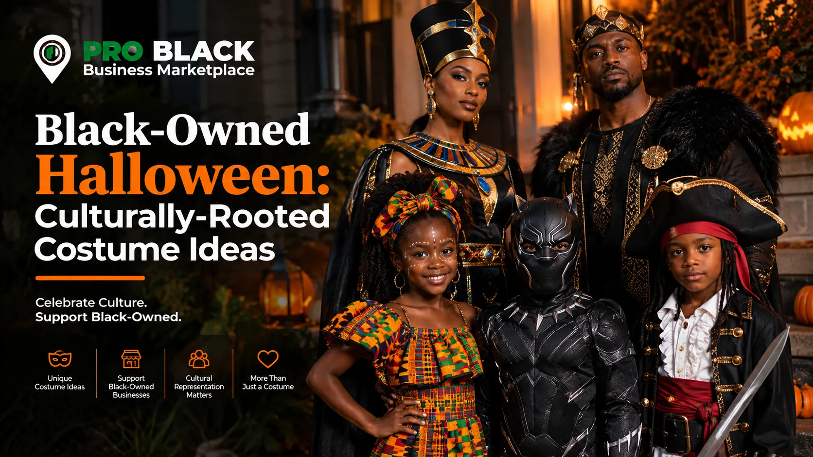 Black-Owned Halloween: Culturally-Rooted Costume Ideas