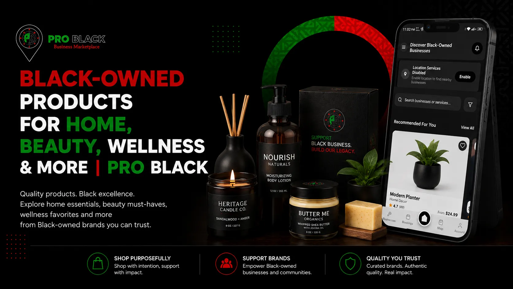 Black-Owned Products for Home, Beauty, Wellness & More | Pro Black