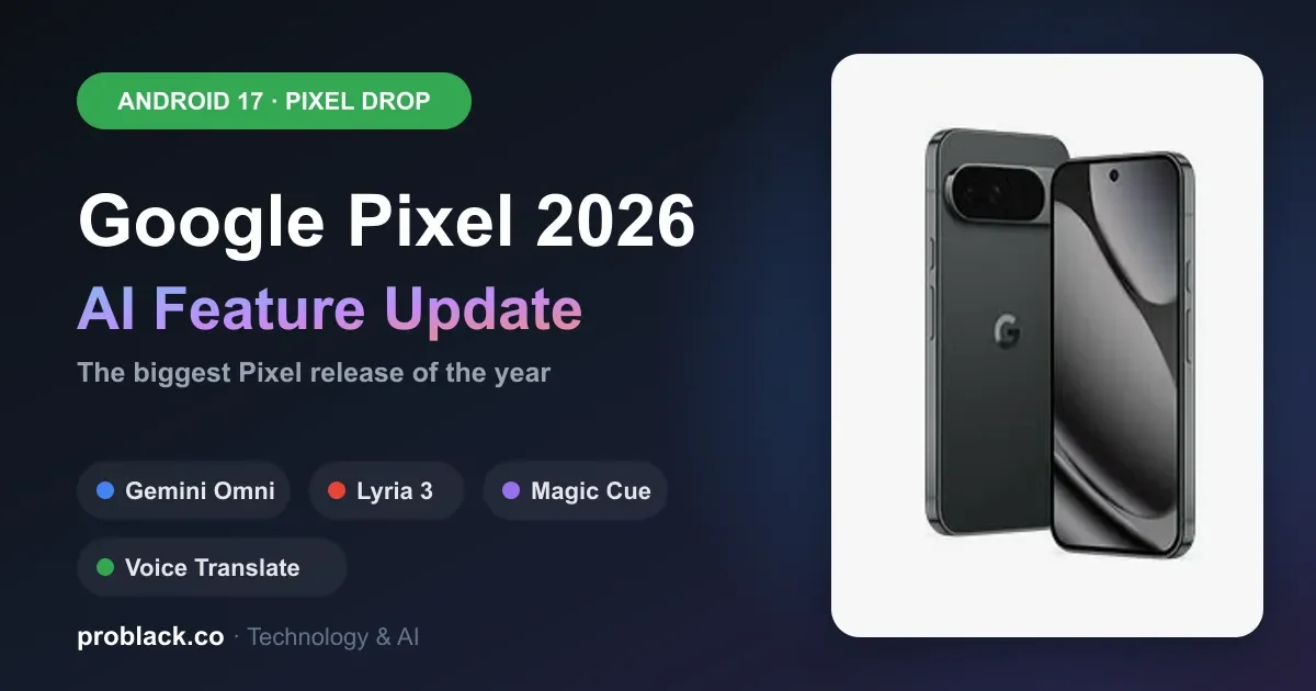 Google Pixel 2026 Update: New AI Features & Android 17