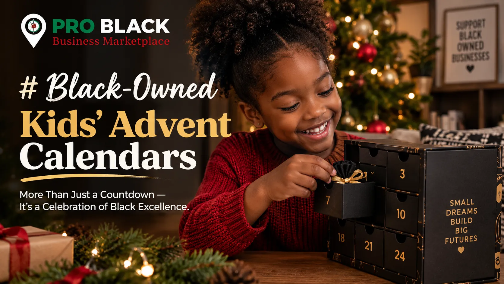 Black-Owned Kids' Advent Calendars