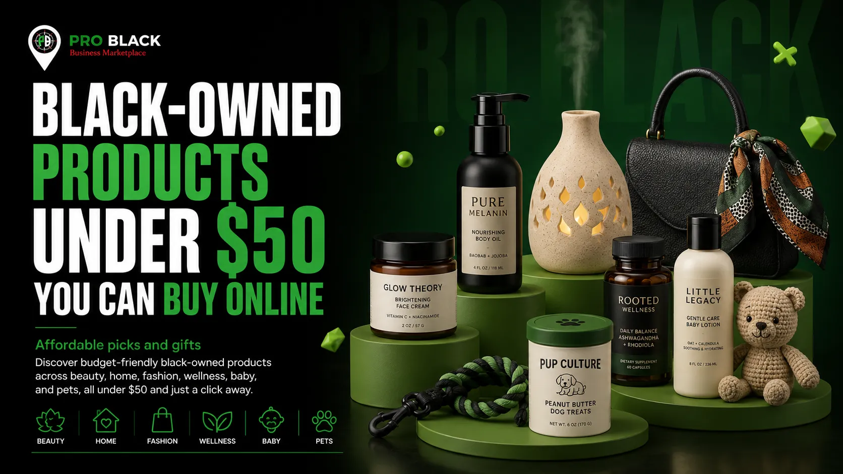 Black-Owned Products Under $50 You Can Buy Online | Pro Black