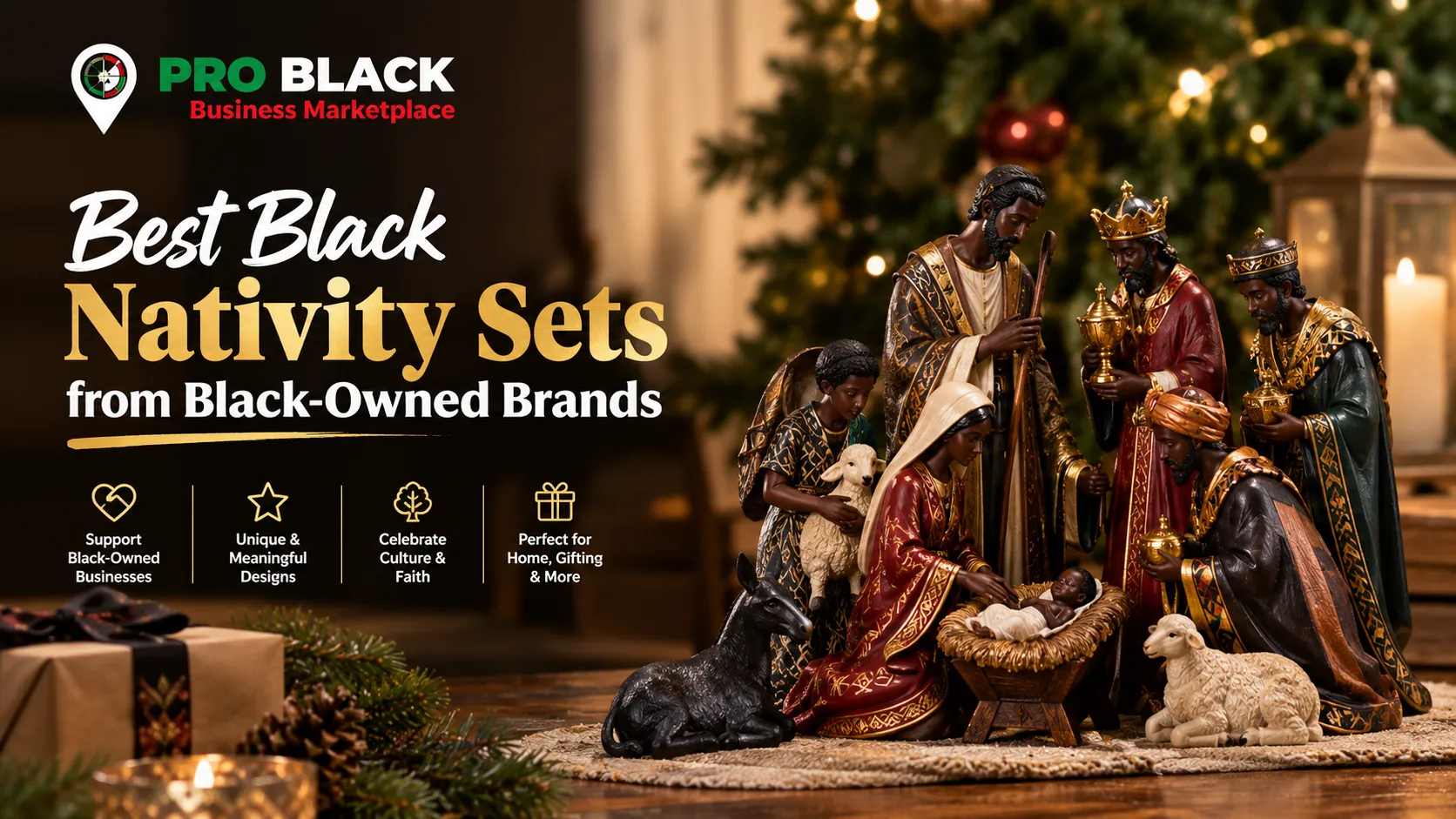 Best Black Nativity Sets from Black-Owned Brands