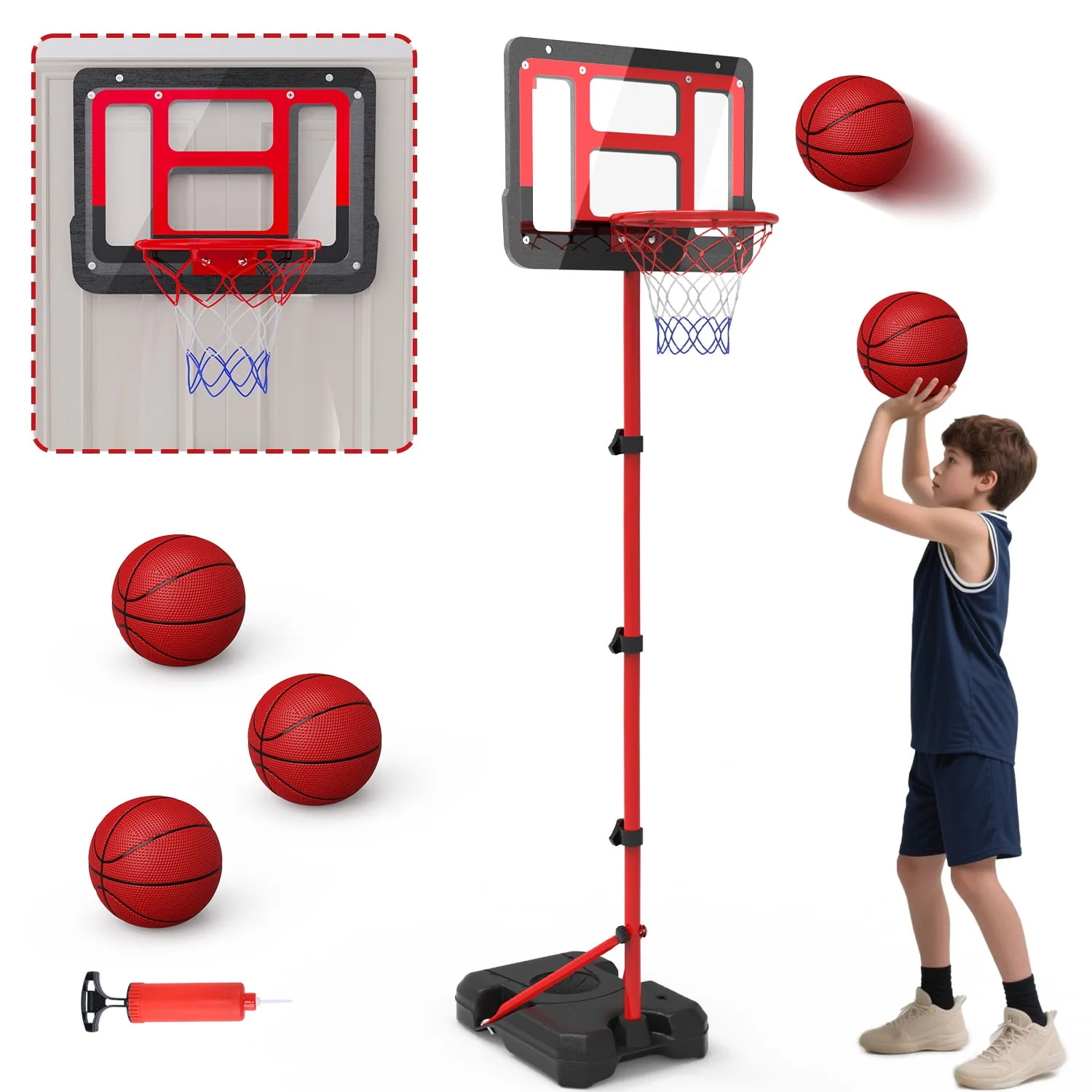 Joystone Kids Basketball Hoop with Stand