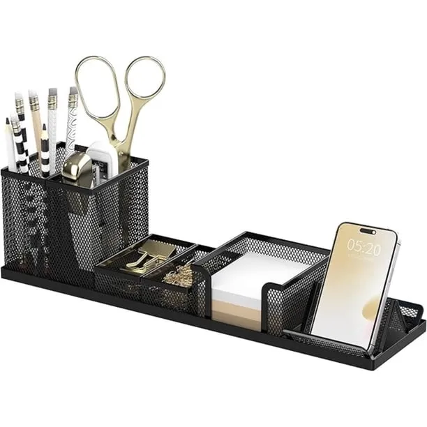 Intige Multifunctional Pen Holder for Desk 6 Piece