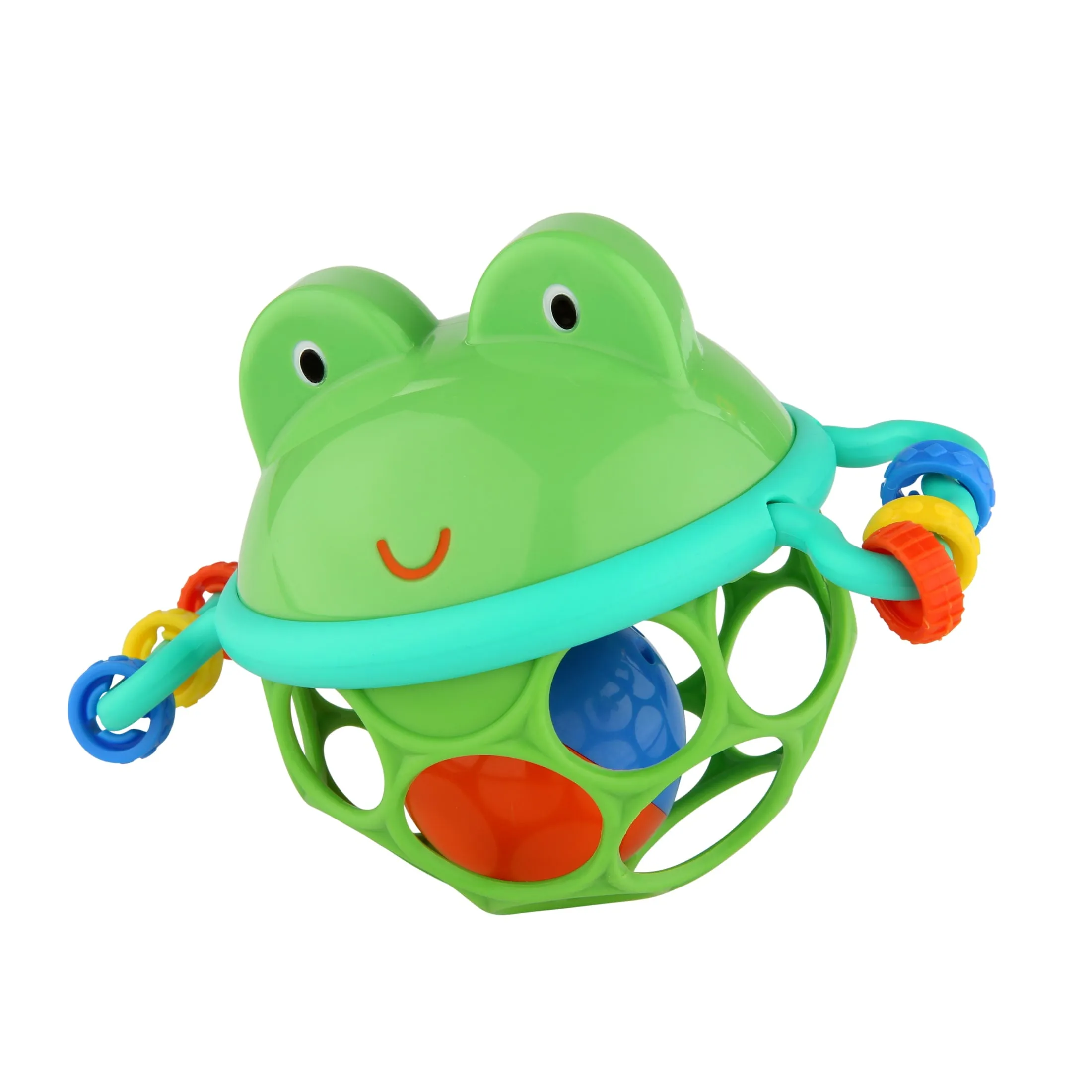 Oball Easy Grasp Jingle & Shake Pal Infant Rattle (Green)