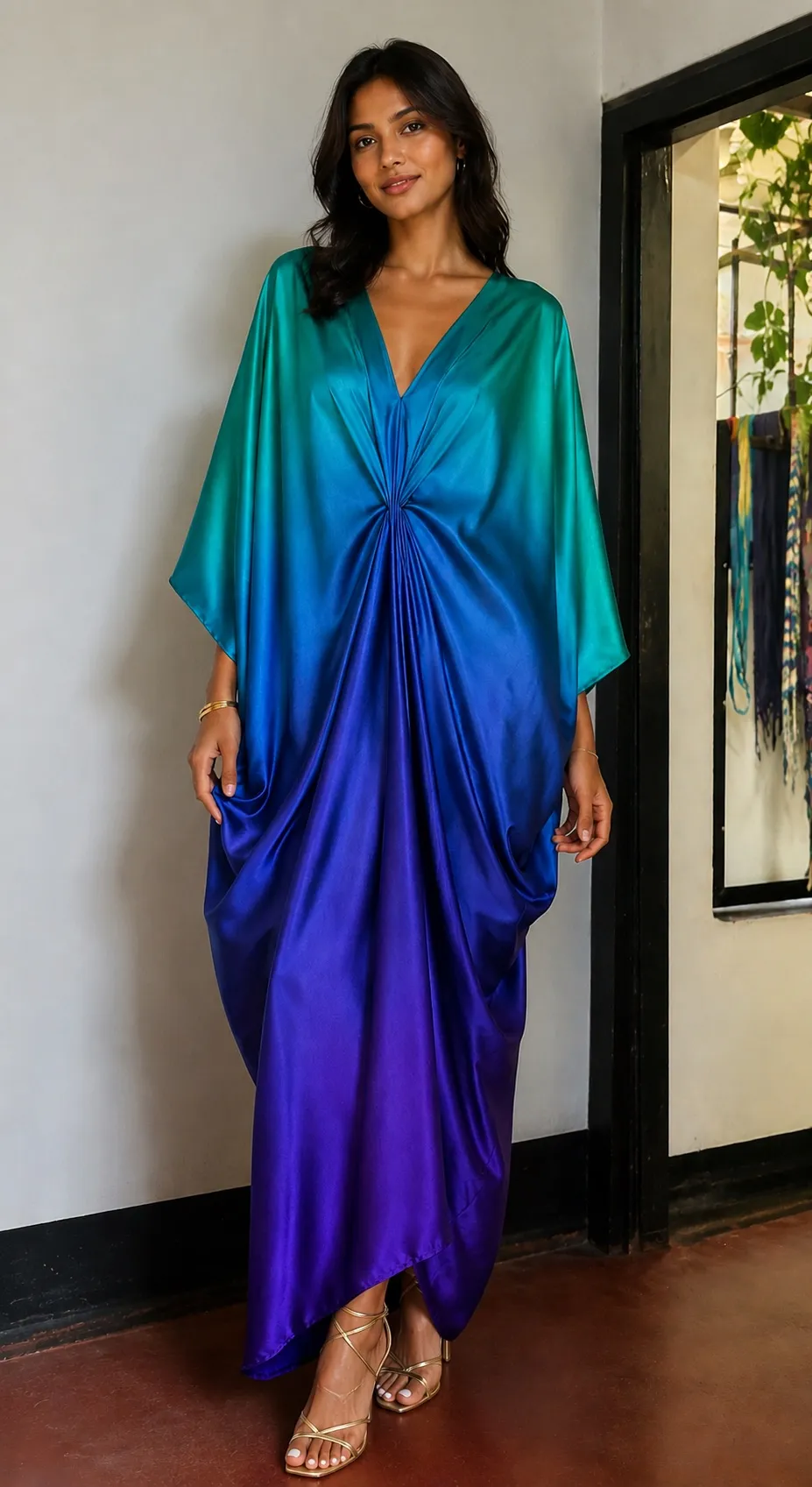 Nina twisted ombré kaftan