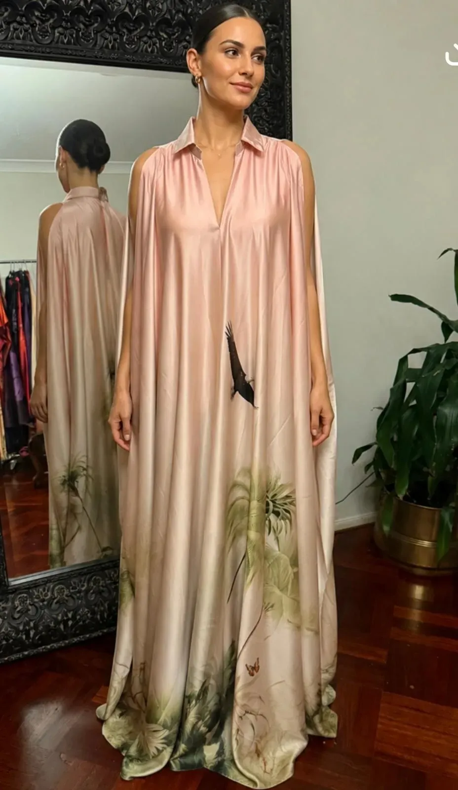Aria Collared Kaftan