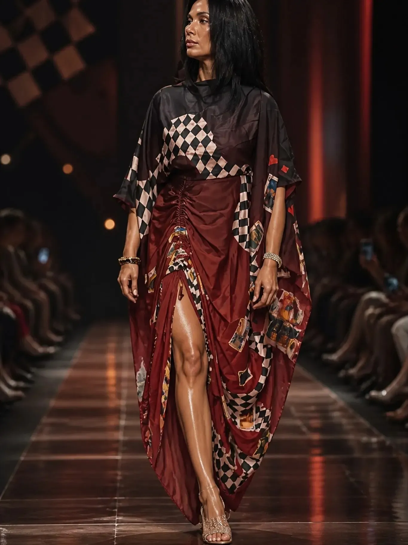 Nadia Side Ruched Dress