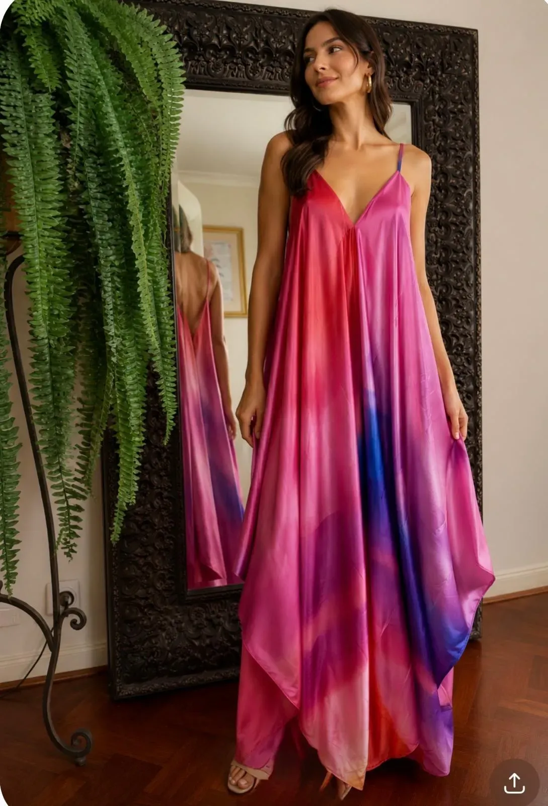Aurora Flow Maxi Dress