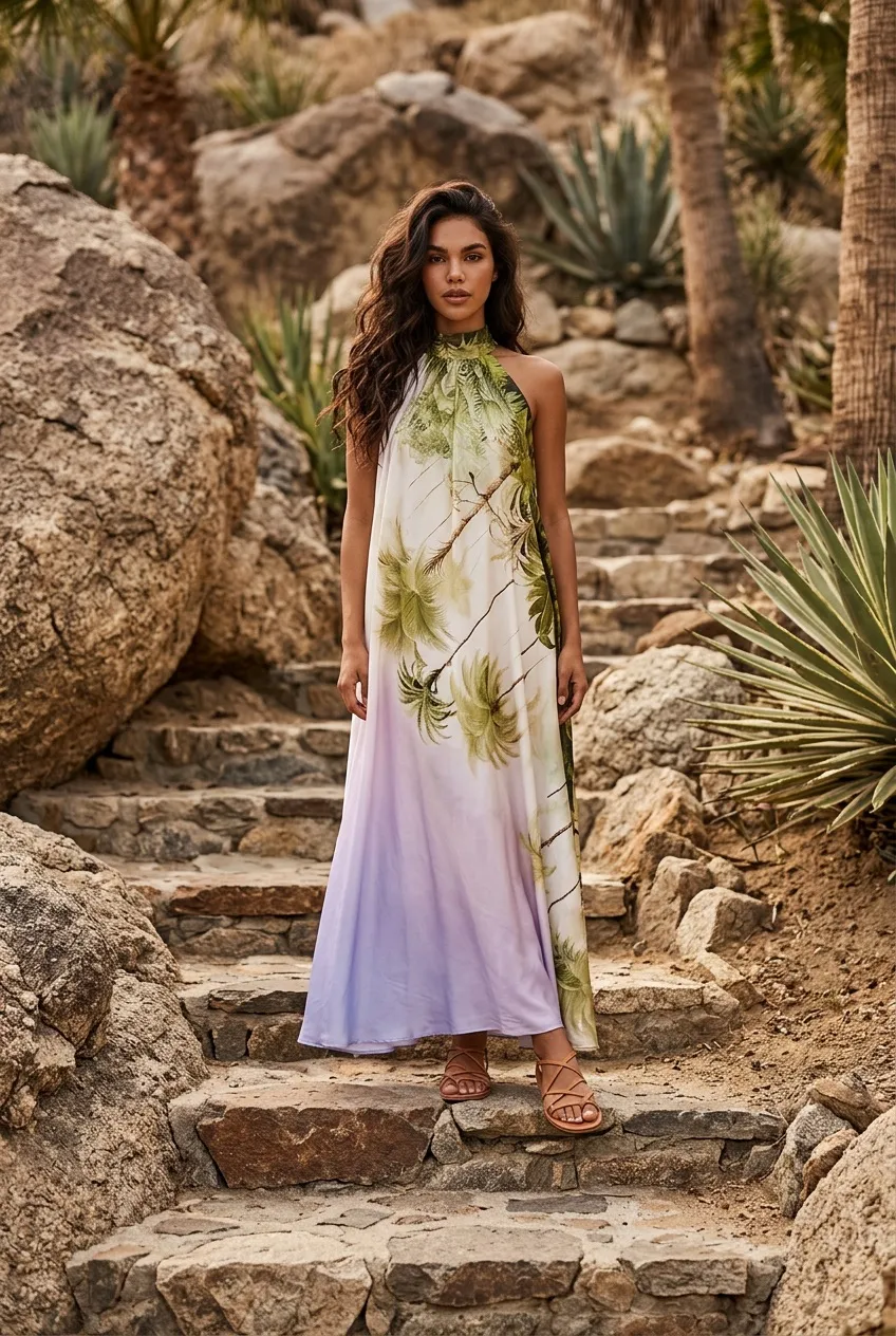 Sahara high neck maxi - sold out