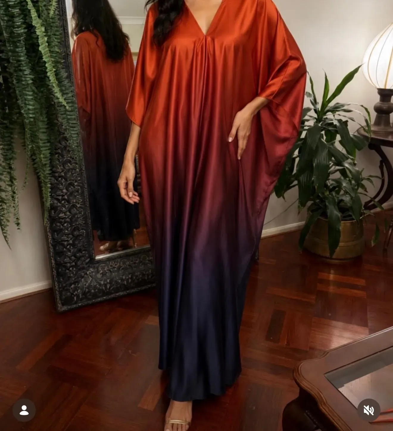 Ember Ombre Kaftan