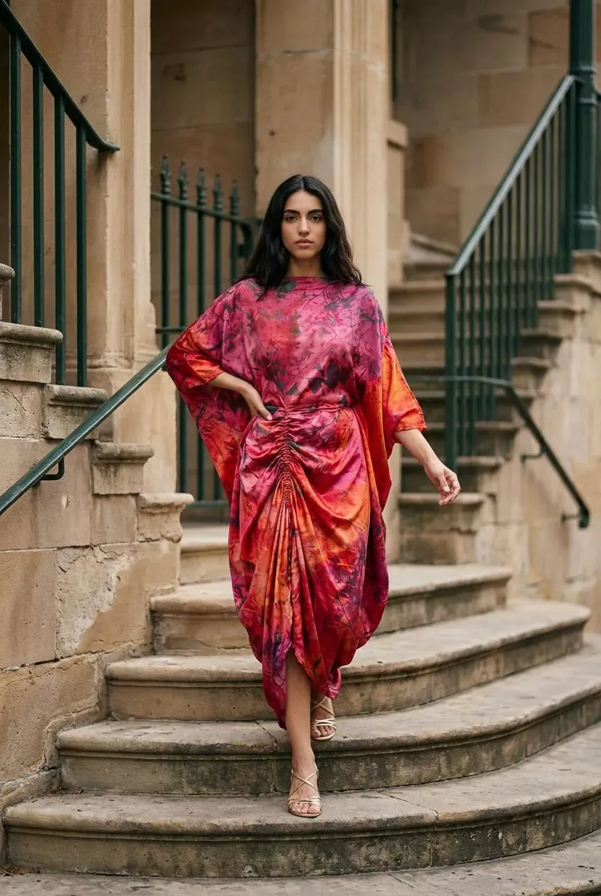Autumn Bloom Kaftan