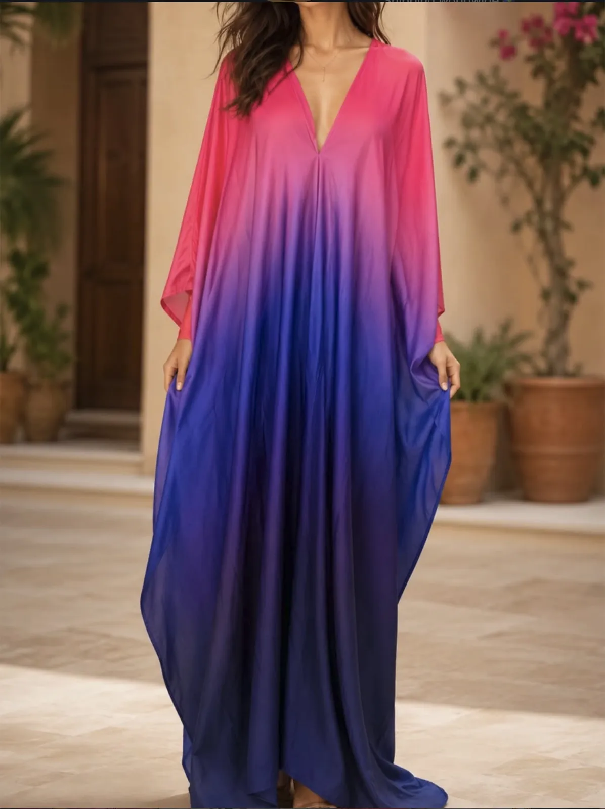 Mahira Ombre Kaftan